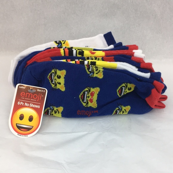 Accessories - Emoji socks 6 pairs